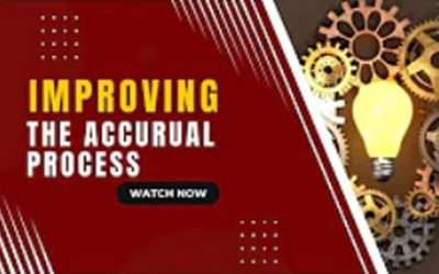 Improving The Accrual Process